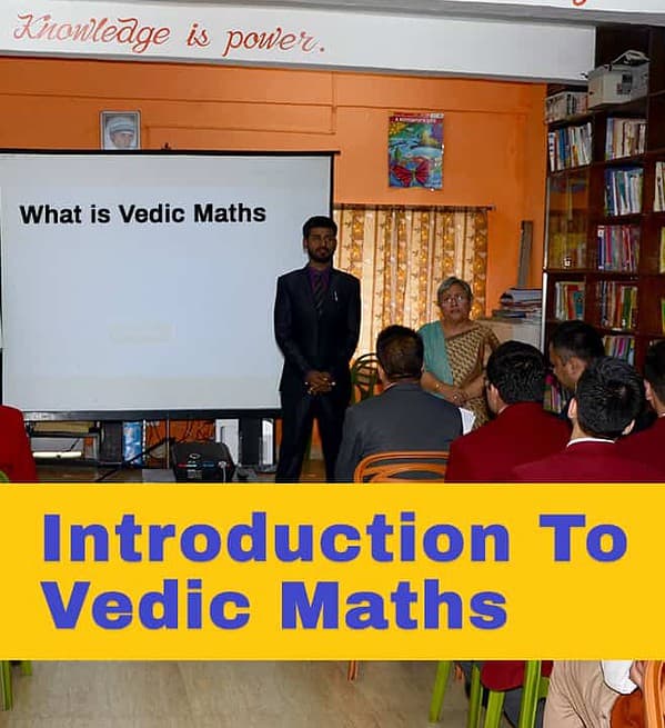 Introduction To Vedic Maths
